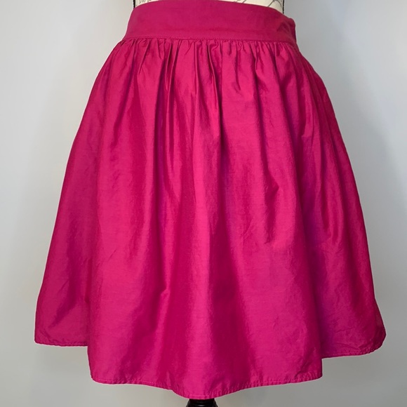 Lands' End Dresses & Skirts - Lands’ End Canvas silk blend full skirt 6